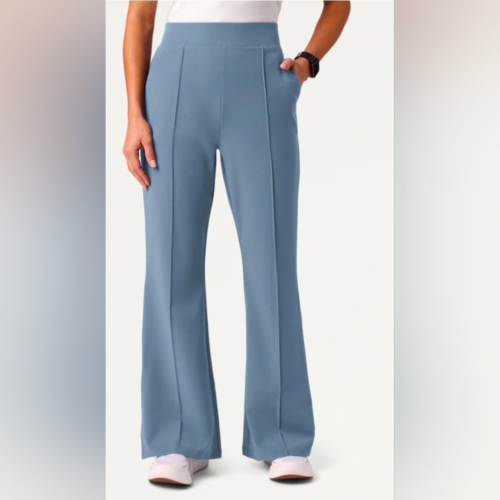 Zara Stylish Blue Flare Pants